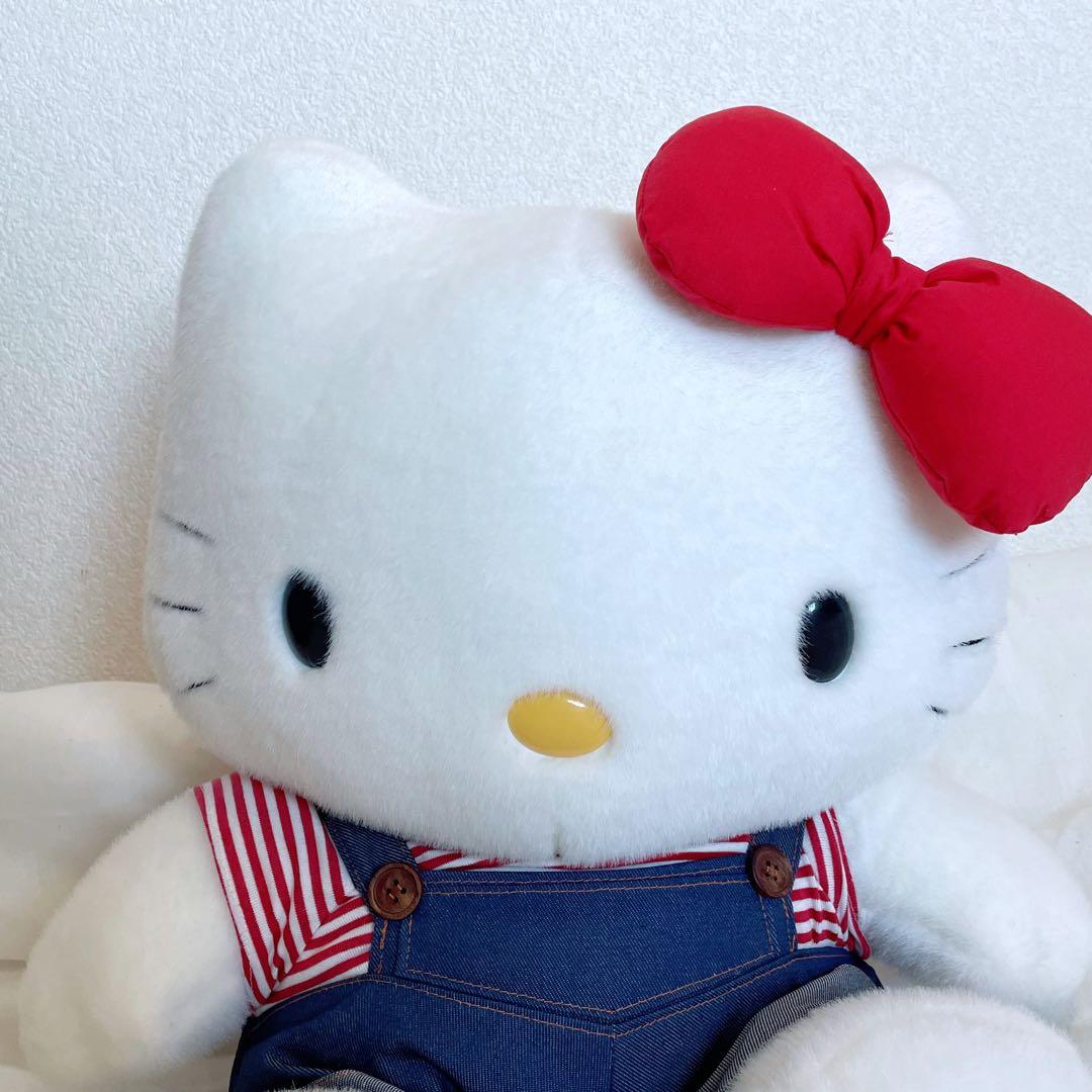 美品 ハローキティ ぬいぐるみ LLサイズ 2002年製 平成レトロ サンリオ