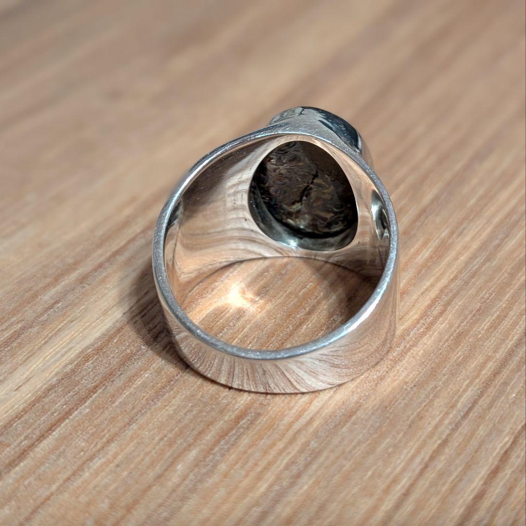 ピクチャーオパール シルバー リング