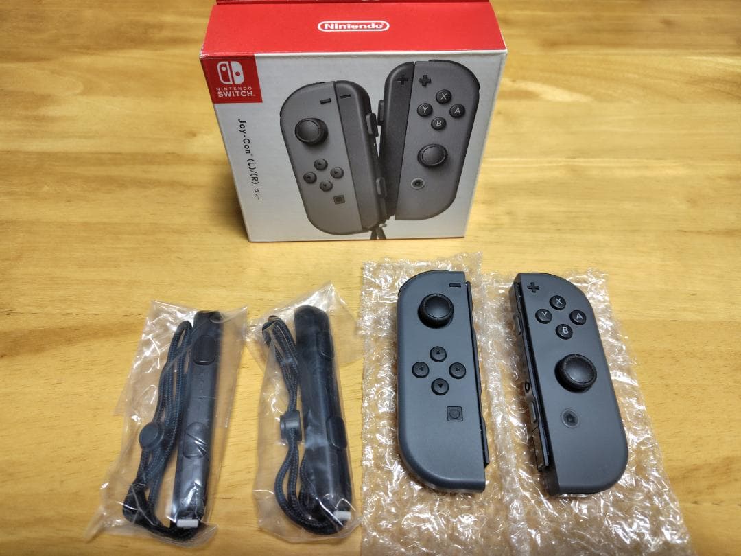 Nintendo Switch 本体 Joy-con グレー 充電グリップ