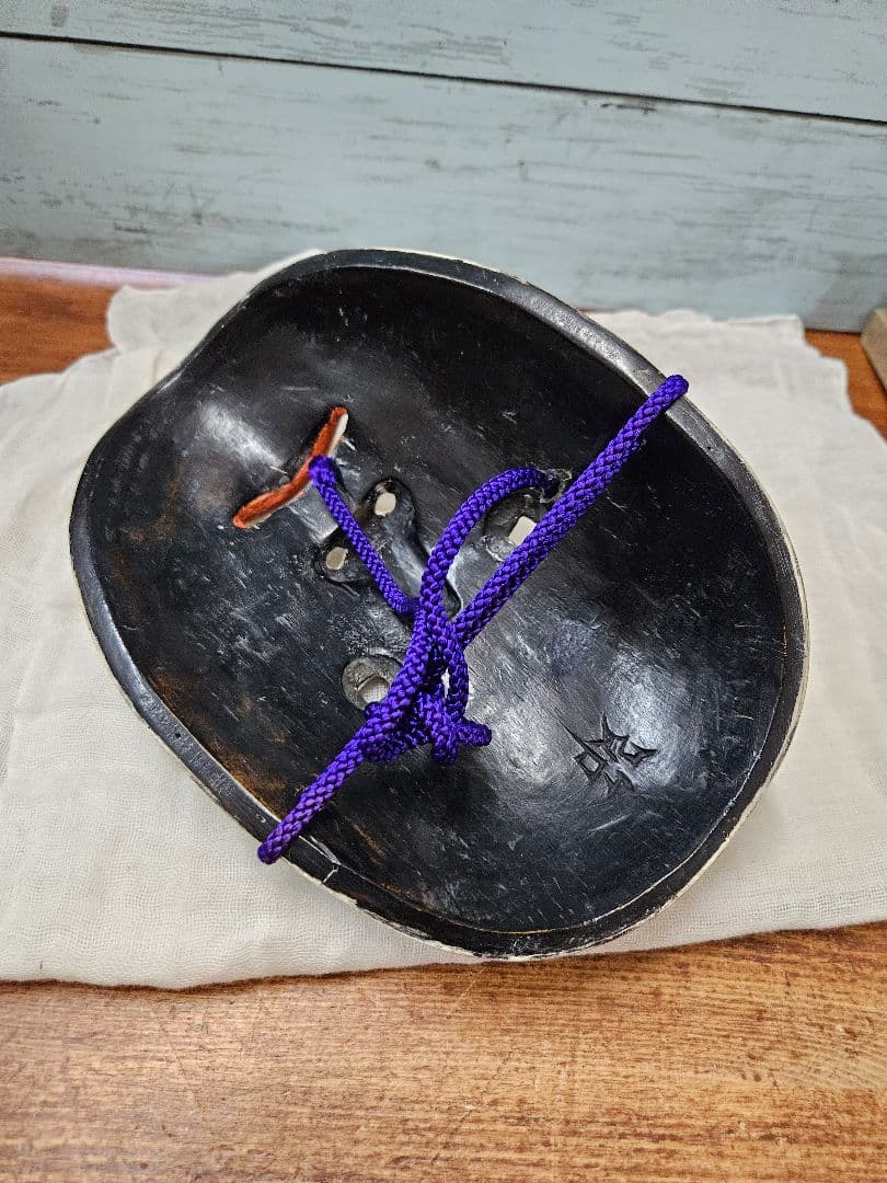 木彫りの能面 北澤節雄 作 在銘 小面 女面 手彫り 額装 日本の