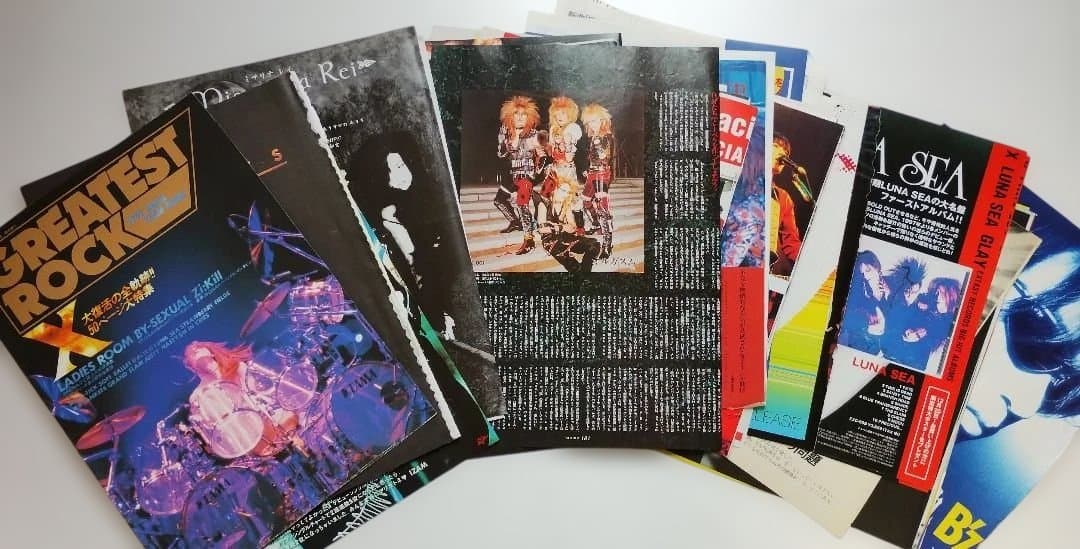 X JAPAN 切り抜き 大量 TOSHI YOSHIKI HEATH