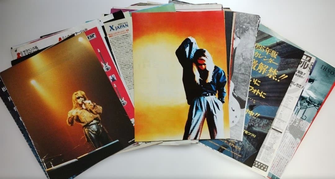 X JAPAN 切り抜き 大量 TOSHI YOSHIKI HEATH