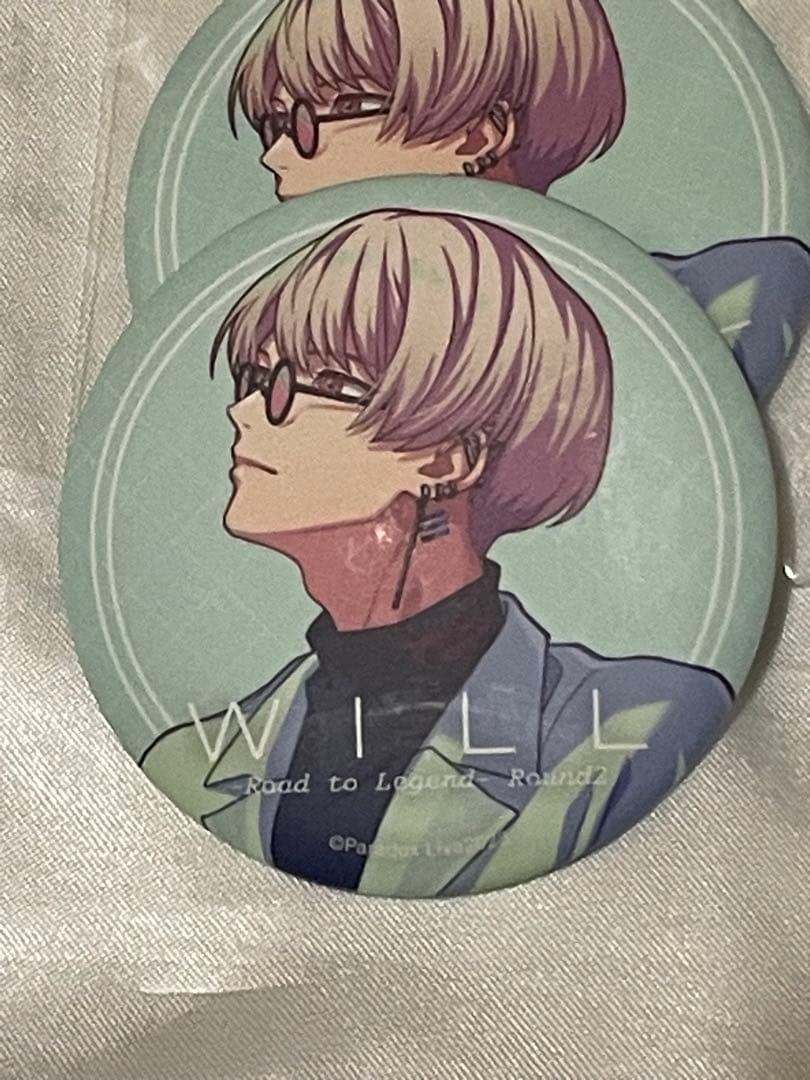 ParadoxLive パラライ 燕夏準 缶バッジ WILL