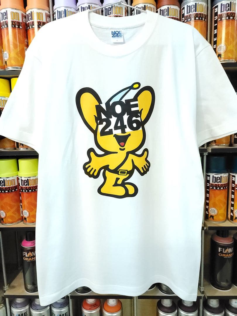 NOE246 ピーポくんTee XL White - メルカリ