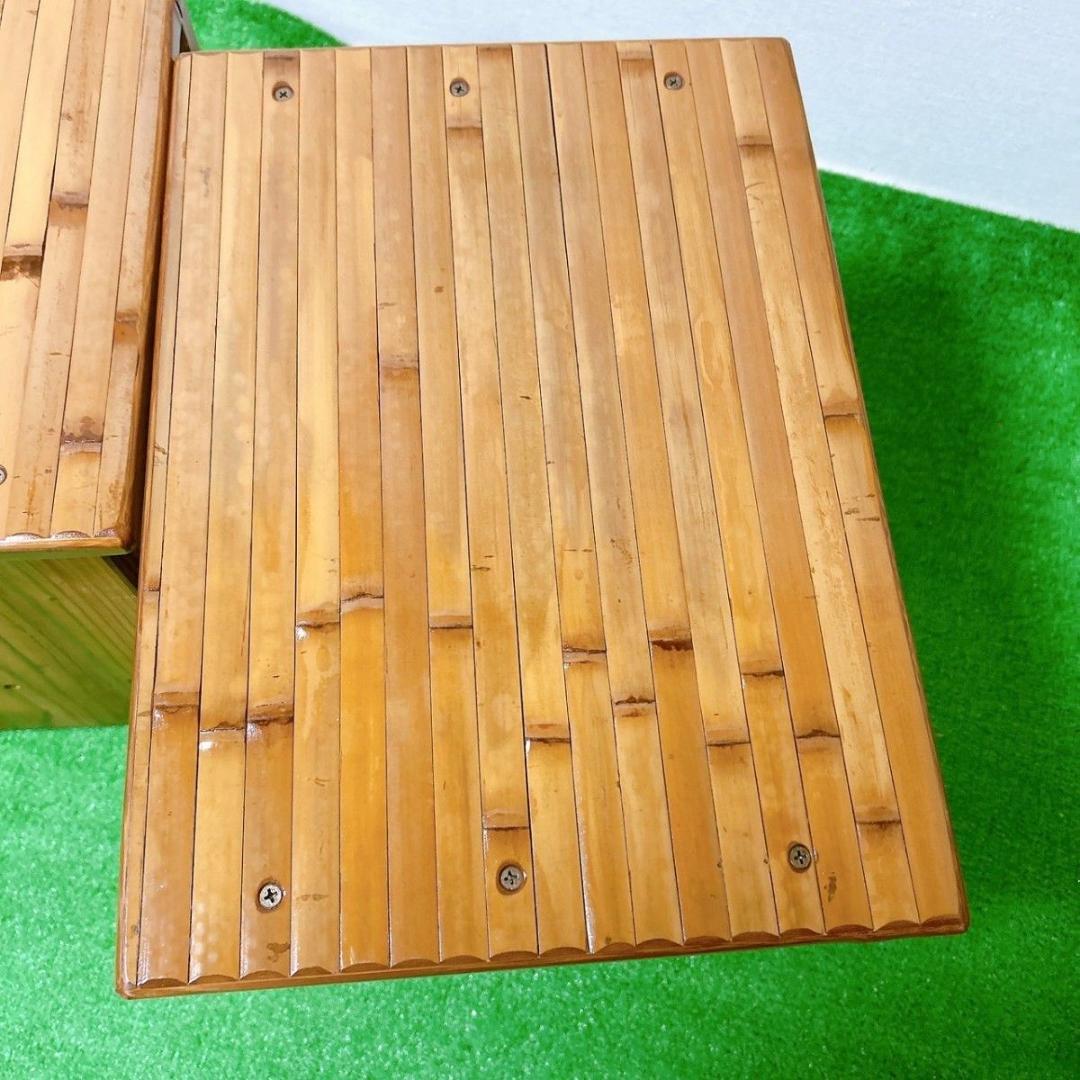 梅里竹芸 椅子 竹製家具 オットマン 竹細工 チェア