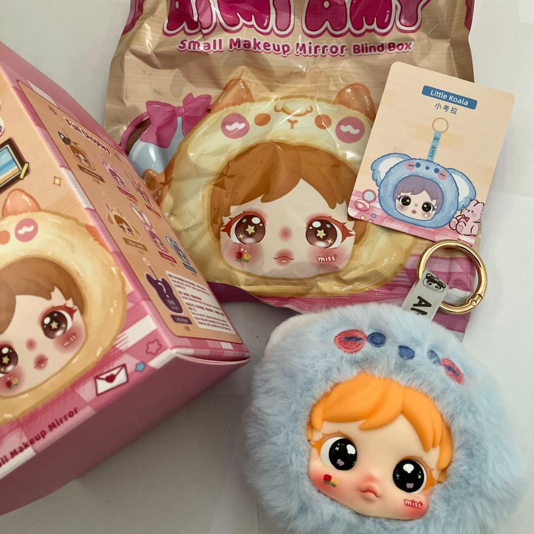エイミー（AMY） 小化粧ミラー（約10cm✖️9cm✖️5cm） 小考拉 コアラ