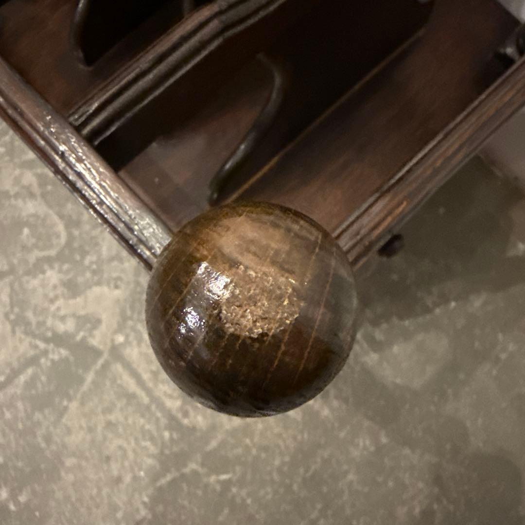 ヴィンテージ　マガジンラック　引き出し付き　1