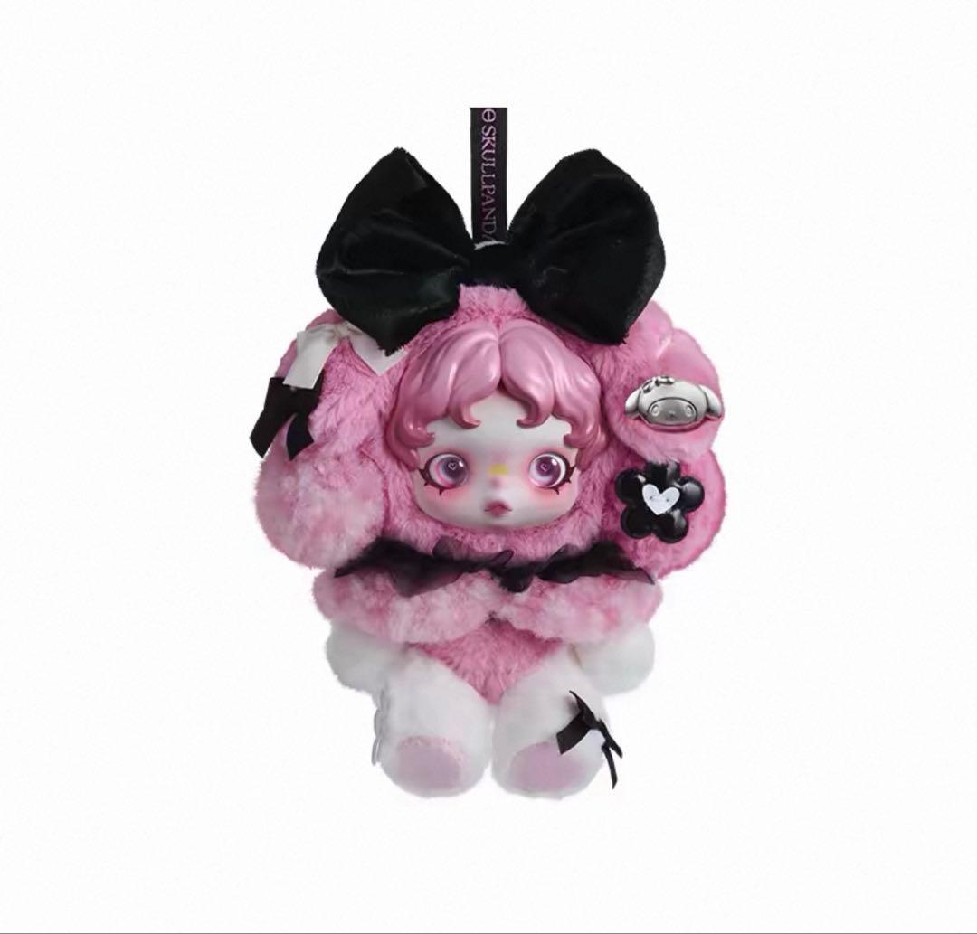 【現品】My Melody × Skullpanda ぬいぐるみ