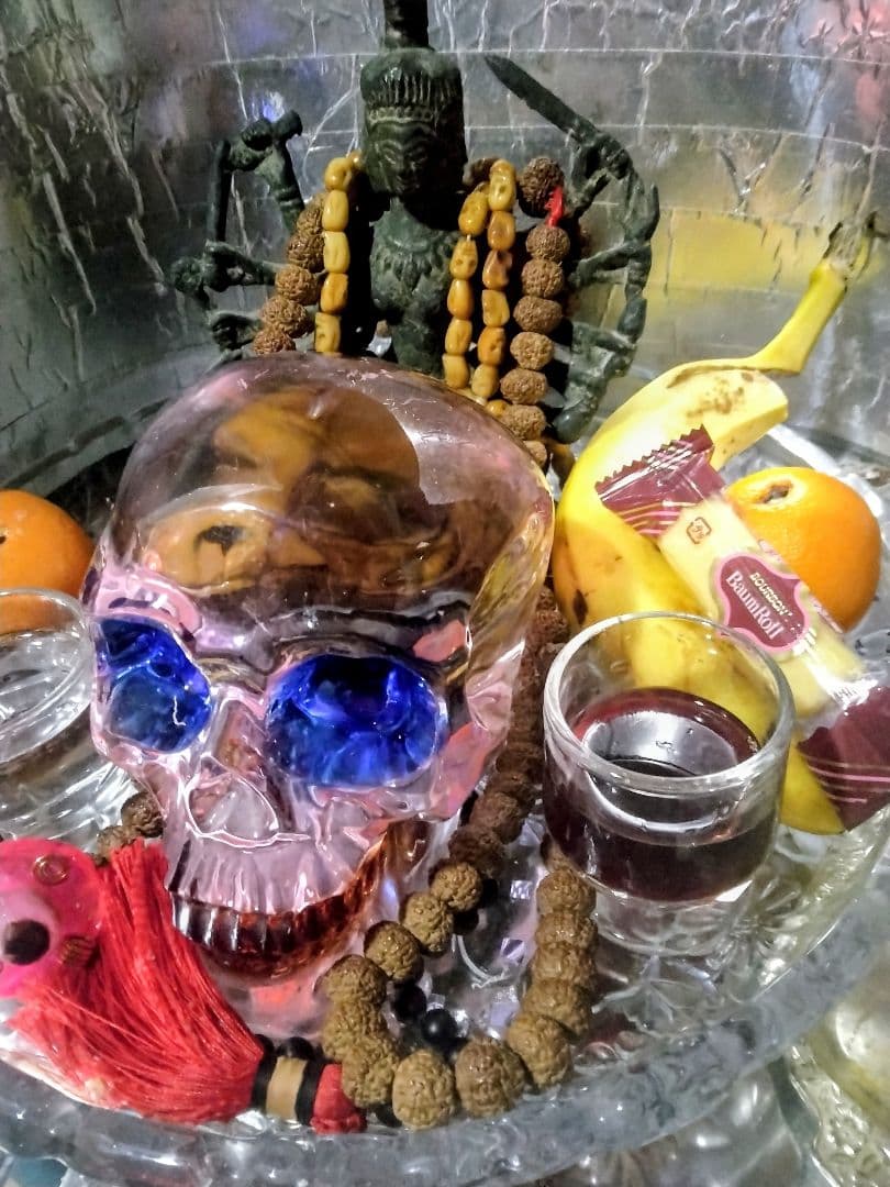 本日期間限定価格　呪物　強力な悪魔の破壊　魔術古代金銅仏ヒンドゥー教　カーリー像 本日期間限定価格 呪物 魔術古代金銅仏ヒンドゥー教 カーリー像 本日