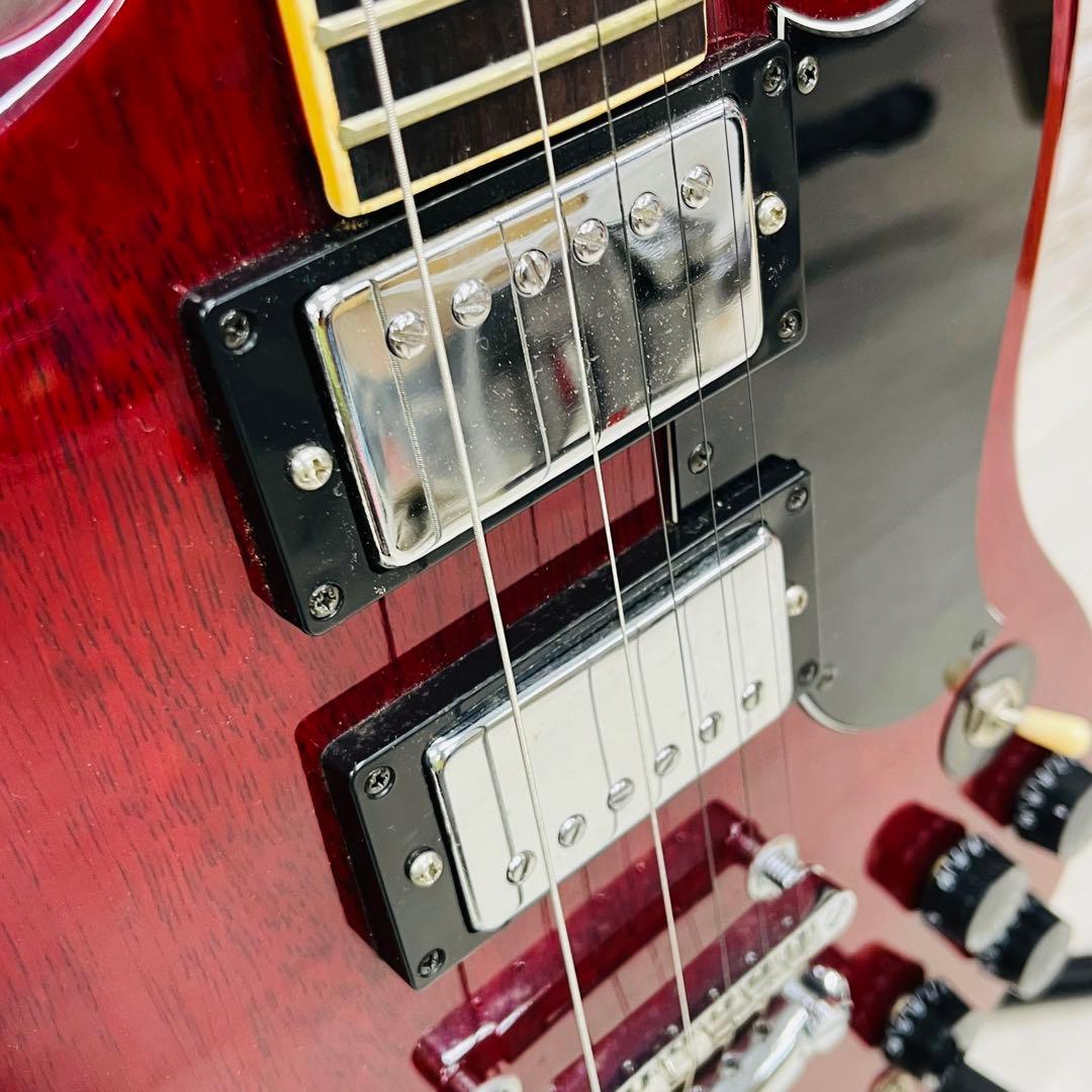 Samick サミック SGタイプ エレキギター チェリーレッド
