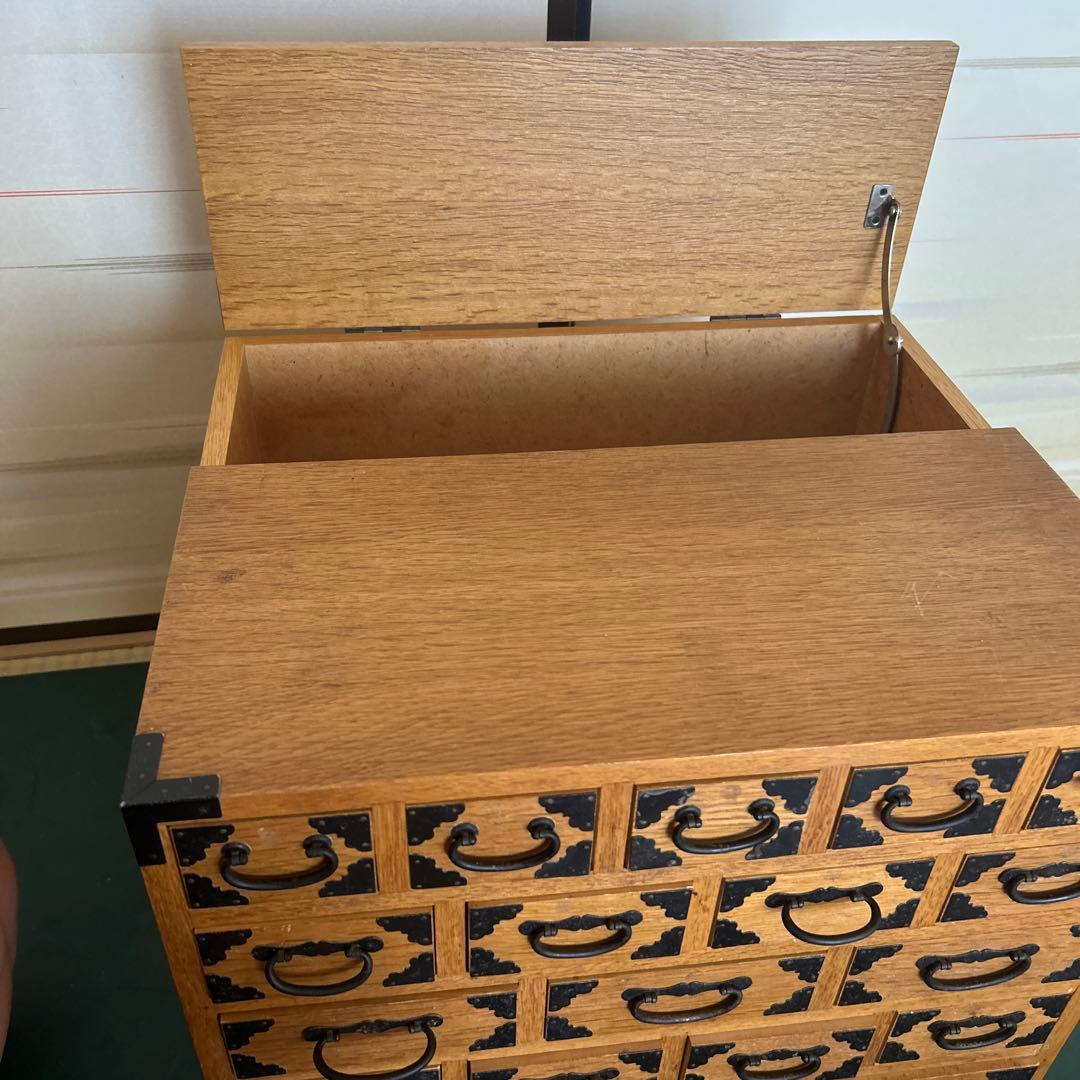 箪笥 薬箱 木製タンス 希少品 収納