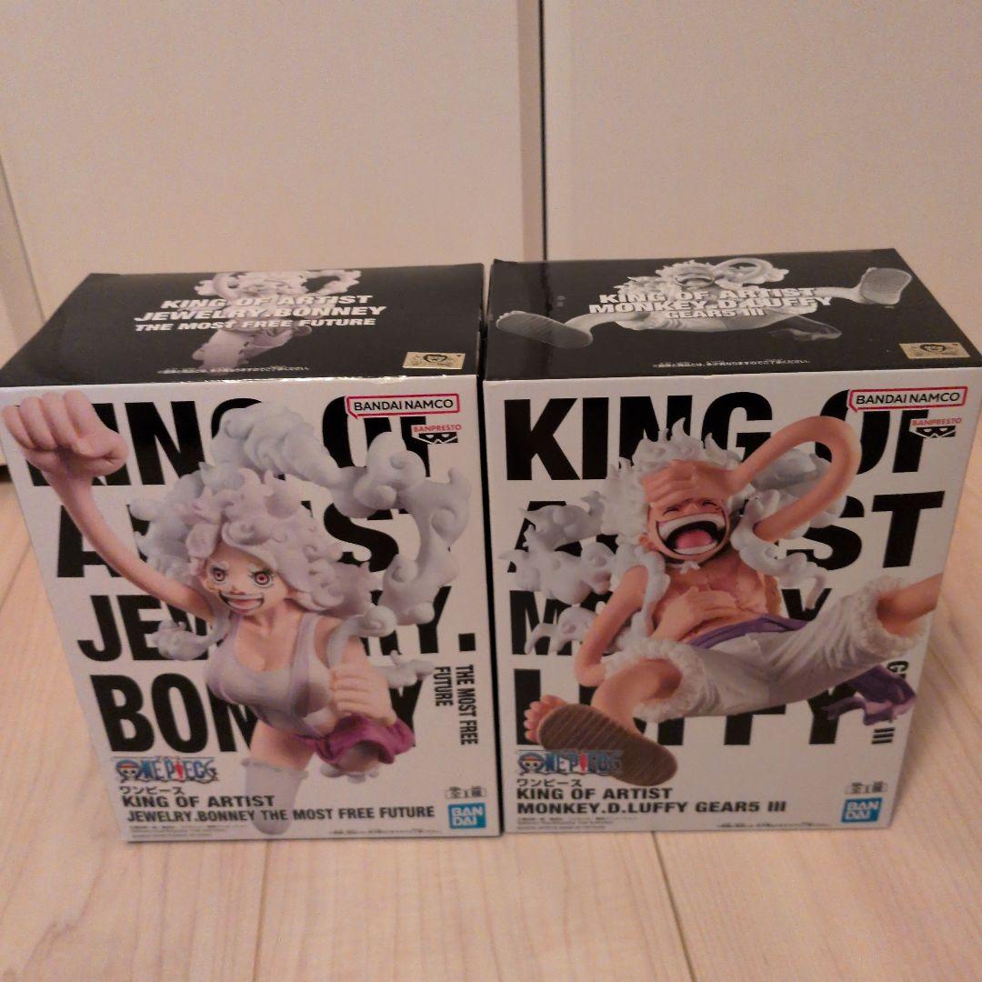 ワンピース KING OF ARTIST ボニー ルフィ ニカ 2種セット - メルカリ