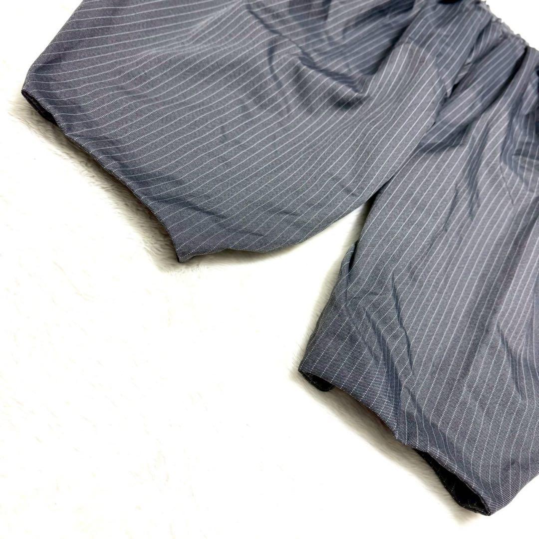 コムデギャルソンコムデギャルソン バルーンパンツ サルエル ストライプ 24SS