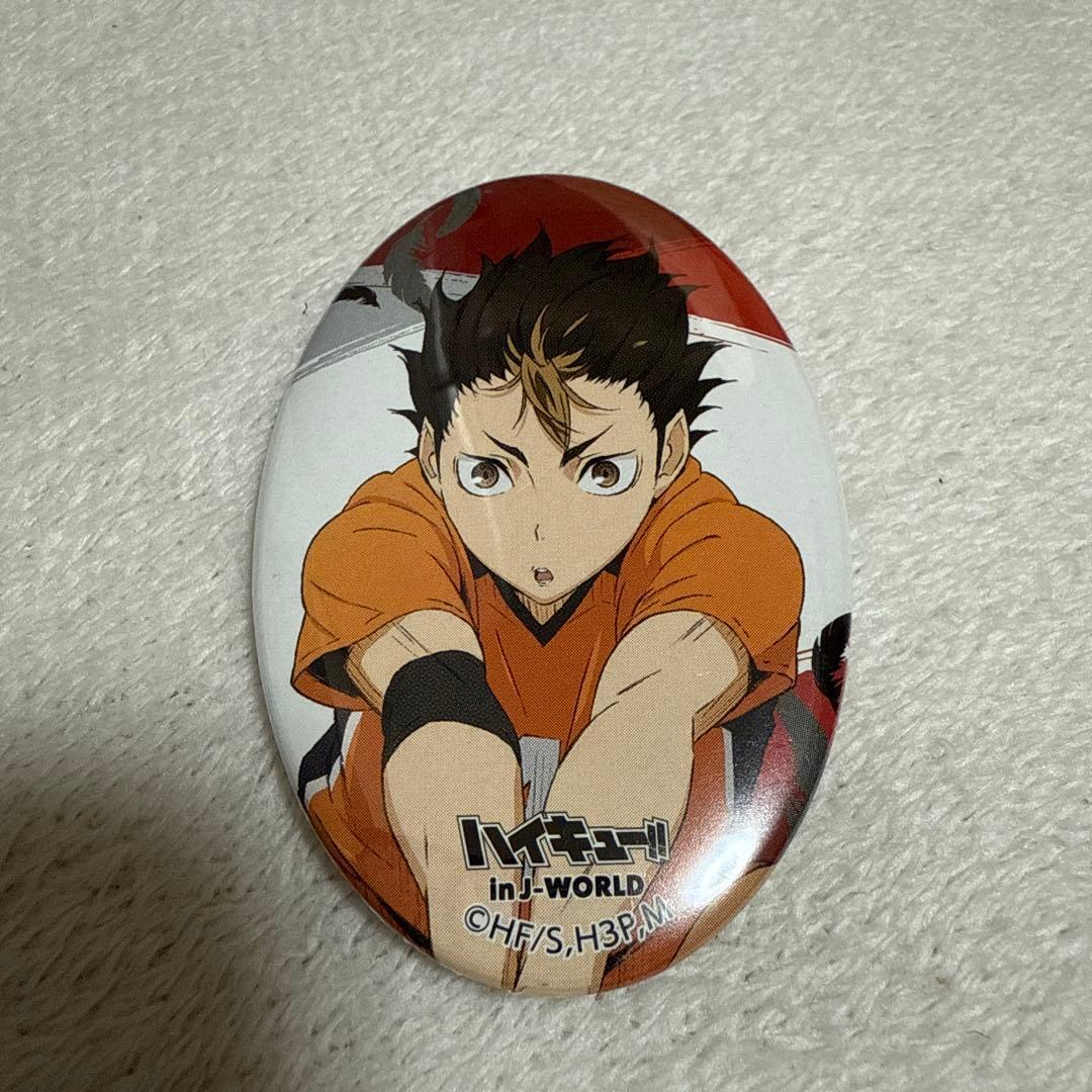 ハイキュー J-WORLD 合同体育祭 缶バッジ 及川 未開封 レア ハイキュー