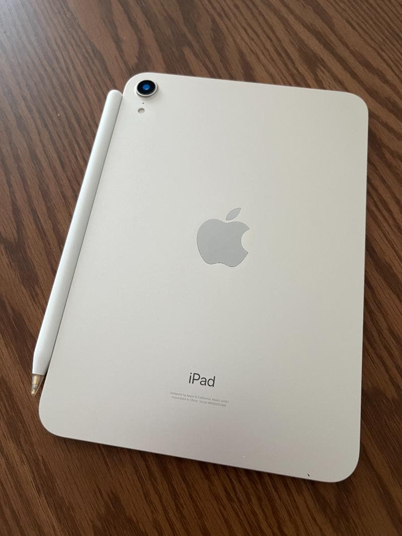 iPad mini第6世代WiFiモデル(Apple pencil第二世代付)