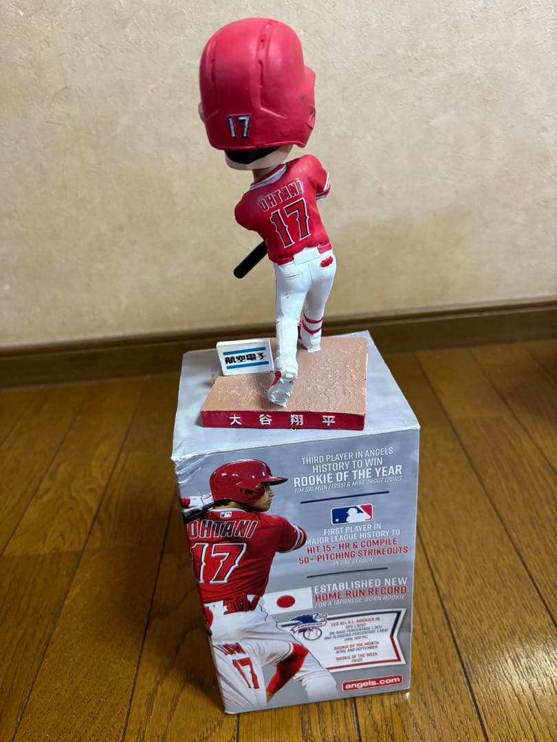大谷翔平ボブルヘッド 2018年製ルーキーオブザイヤー記念品