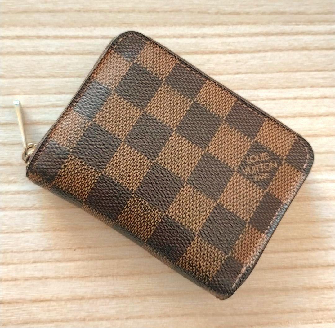 ルイヴィトン ダミエ ジッピー パース 小銭入れ N63070