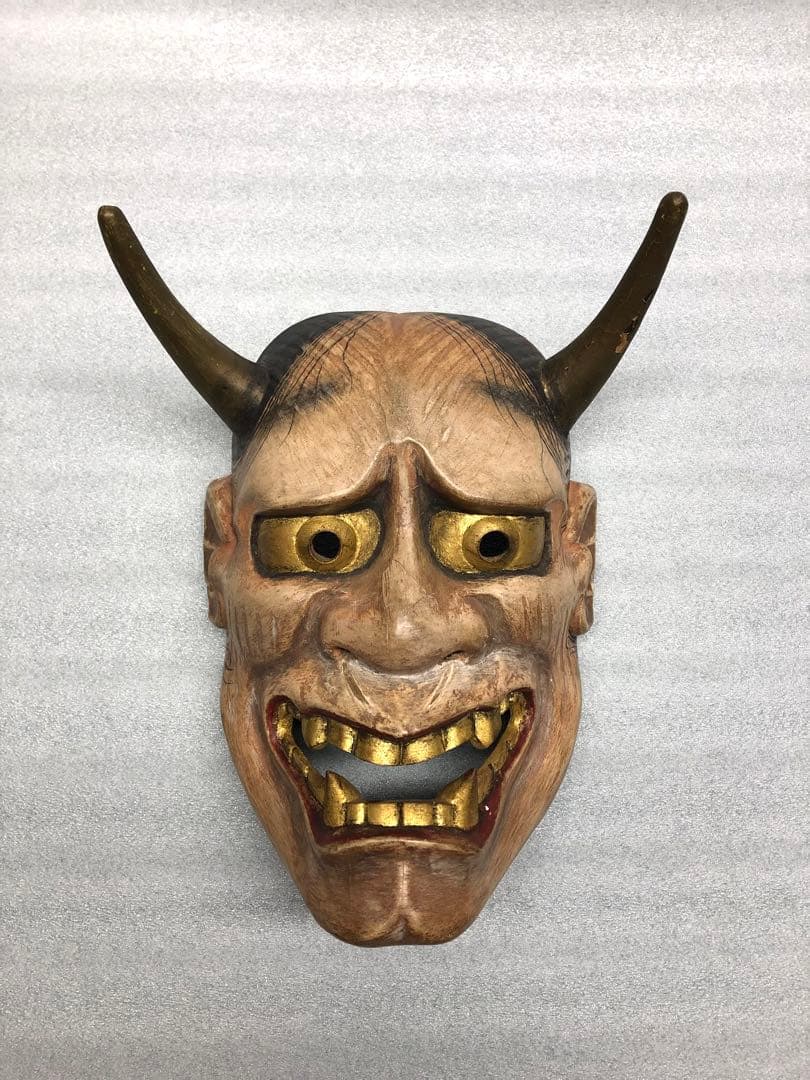 般若 能面 般若面 木彫り