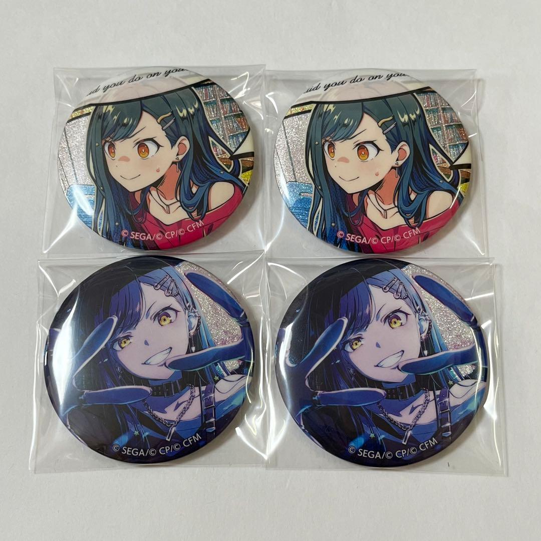 プロセカ 白石杏 グリッター缶バッジ グリ缶 47A 48A - メルカリ