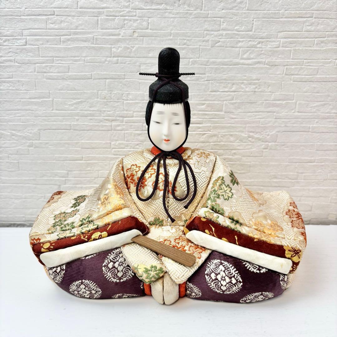 アンティーク　雛人形　人形のみ　お内裏様　お雛様　ひな祭り　レトロ　ヴィンテージ