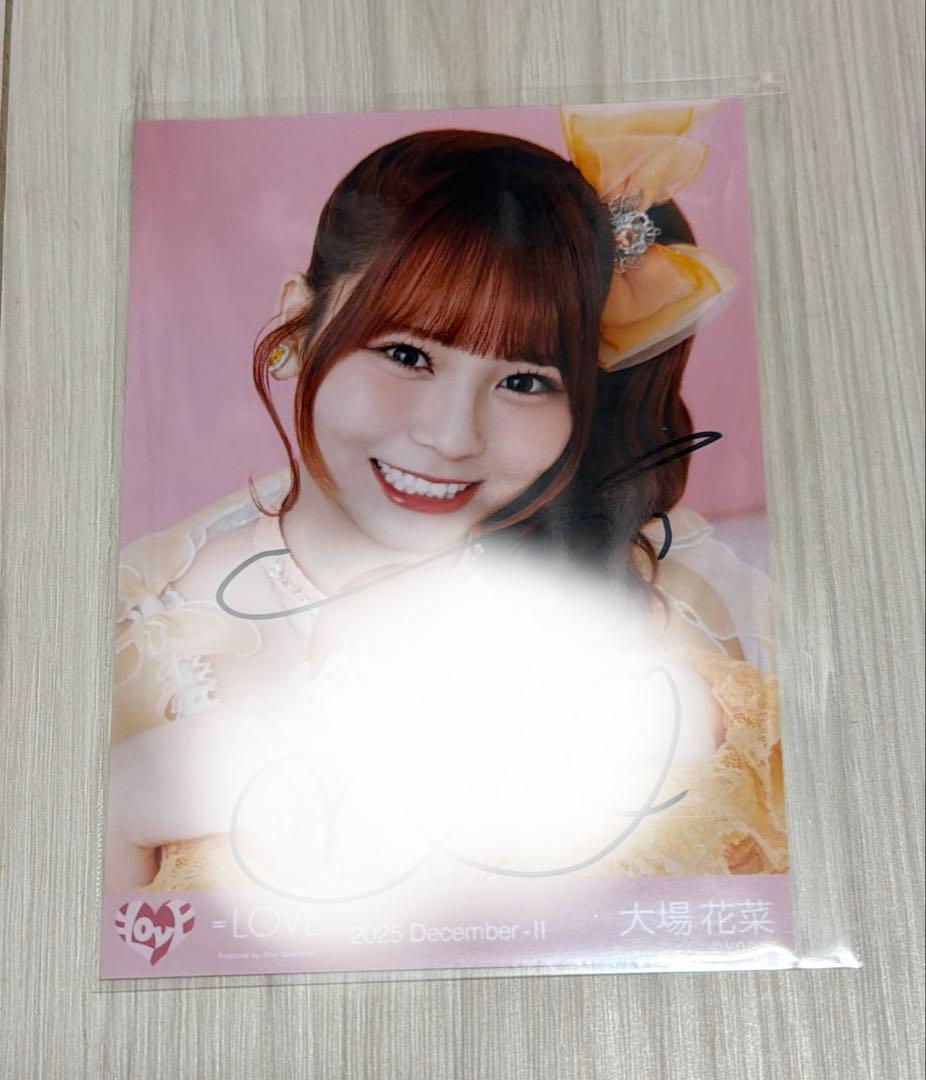 LOVEBITES初期直筆サインポストカード②