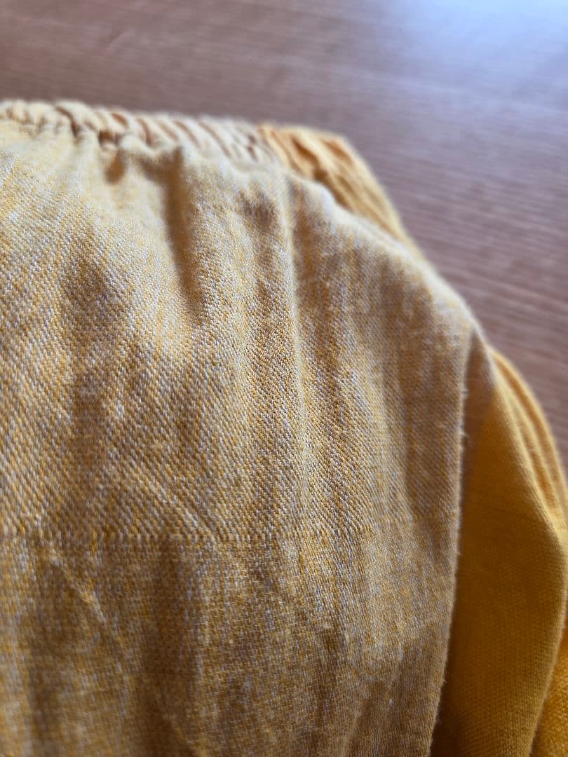 tamaki niimeタマキニイメ ワイドパンツロング イエロー