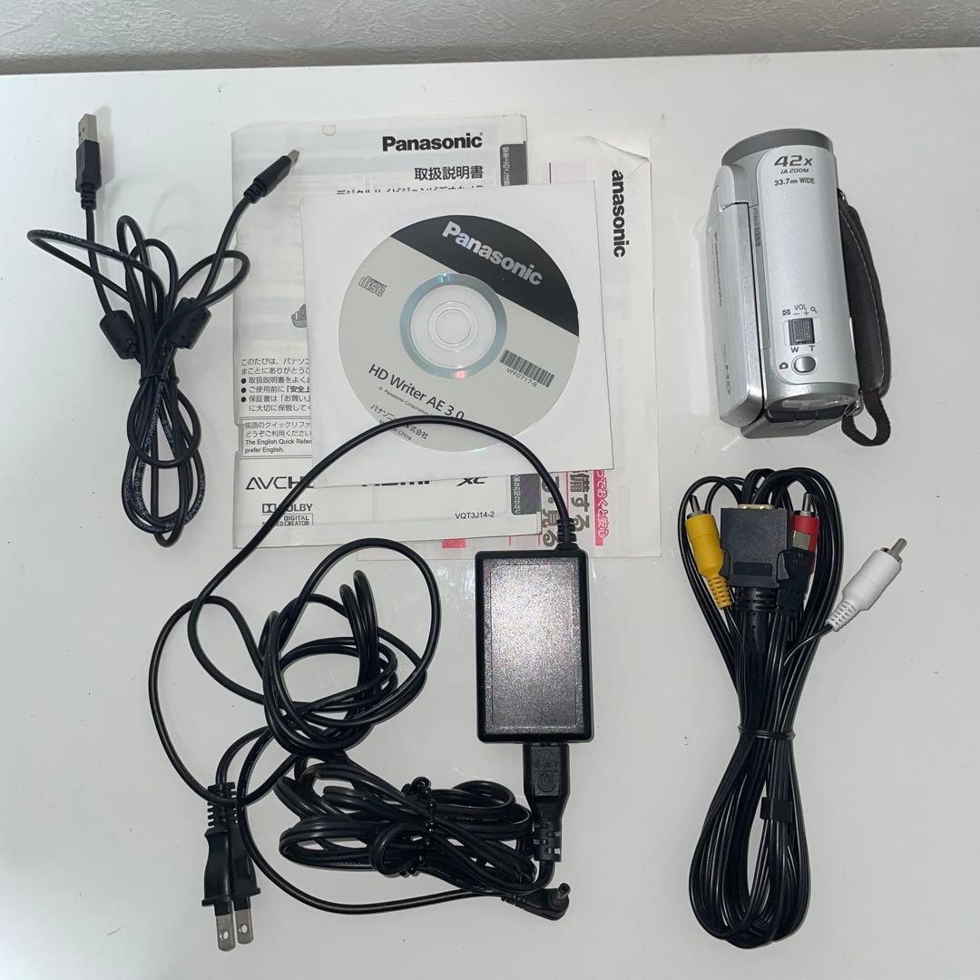 パナソニック HDC-TM45 ホワイト 2011年製 動作確認済み