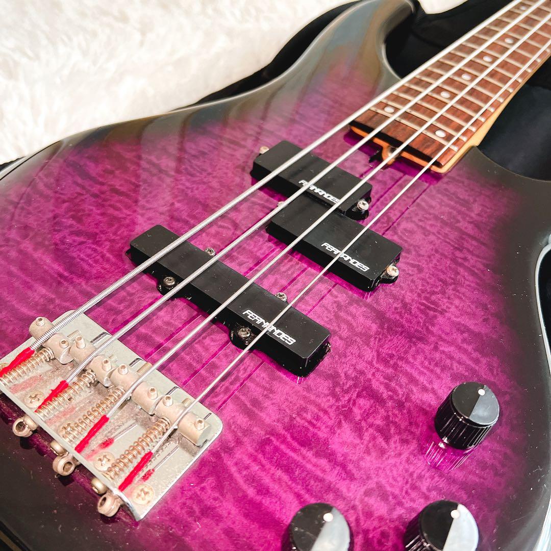 FERNANDES⭐️フェルナンデス FRB-40 キルトメイプル エレキベース