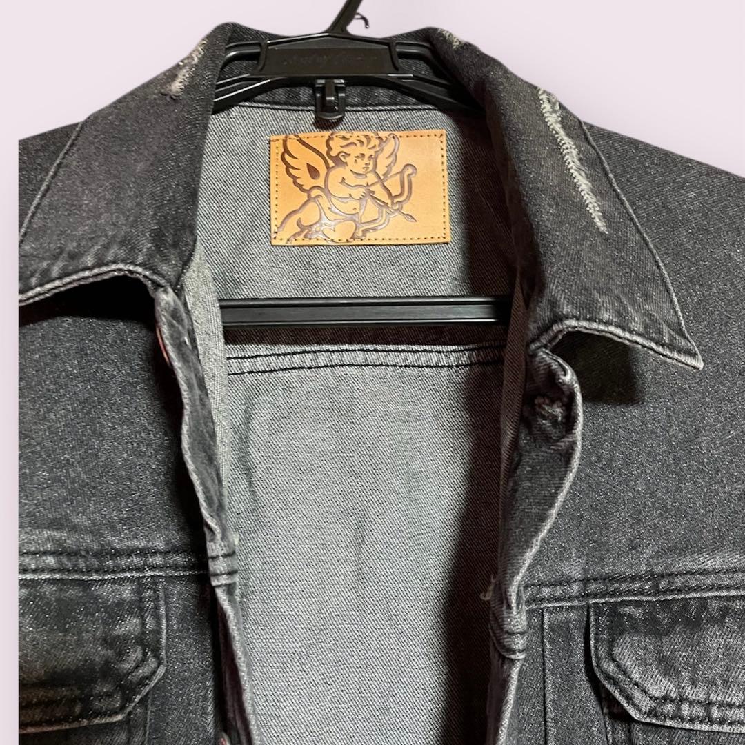 三代目JSB 岩田剛典POP UP品ゴッドオンリーノウズDENIMJACKET