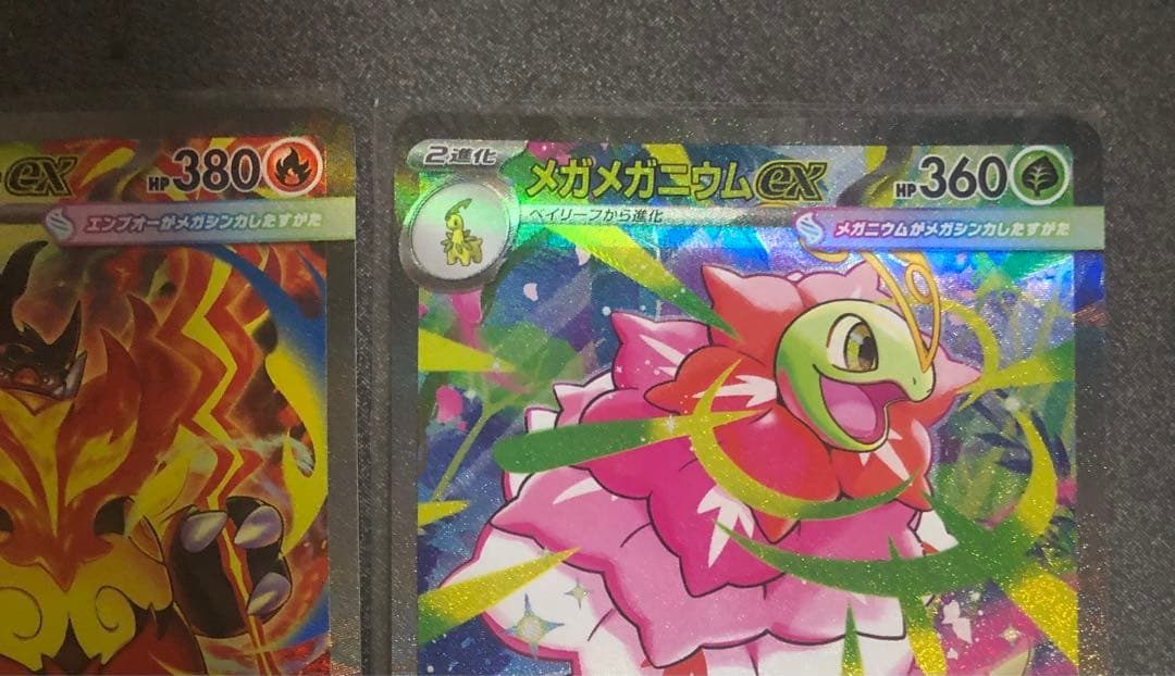 メガメガニウムex メガエンブオーex メガオーダイルex SAR