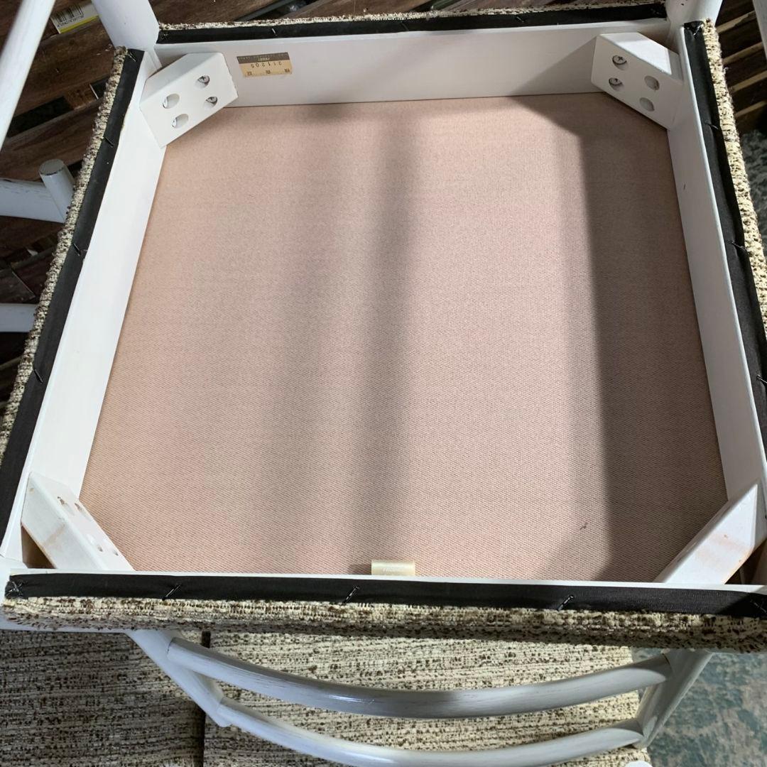 I597\" nissin 日進木工 ダイニング 5点セット ホワイト