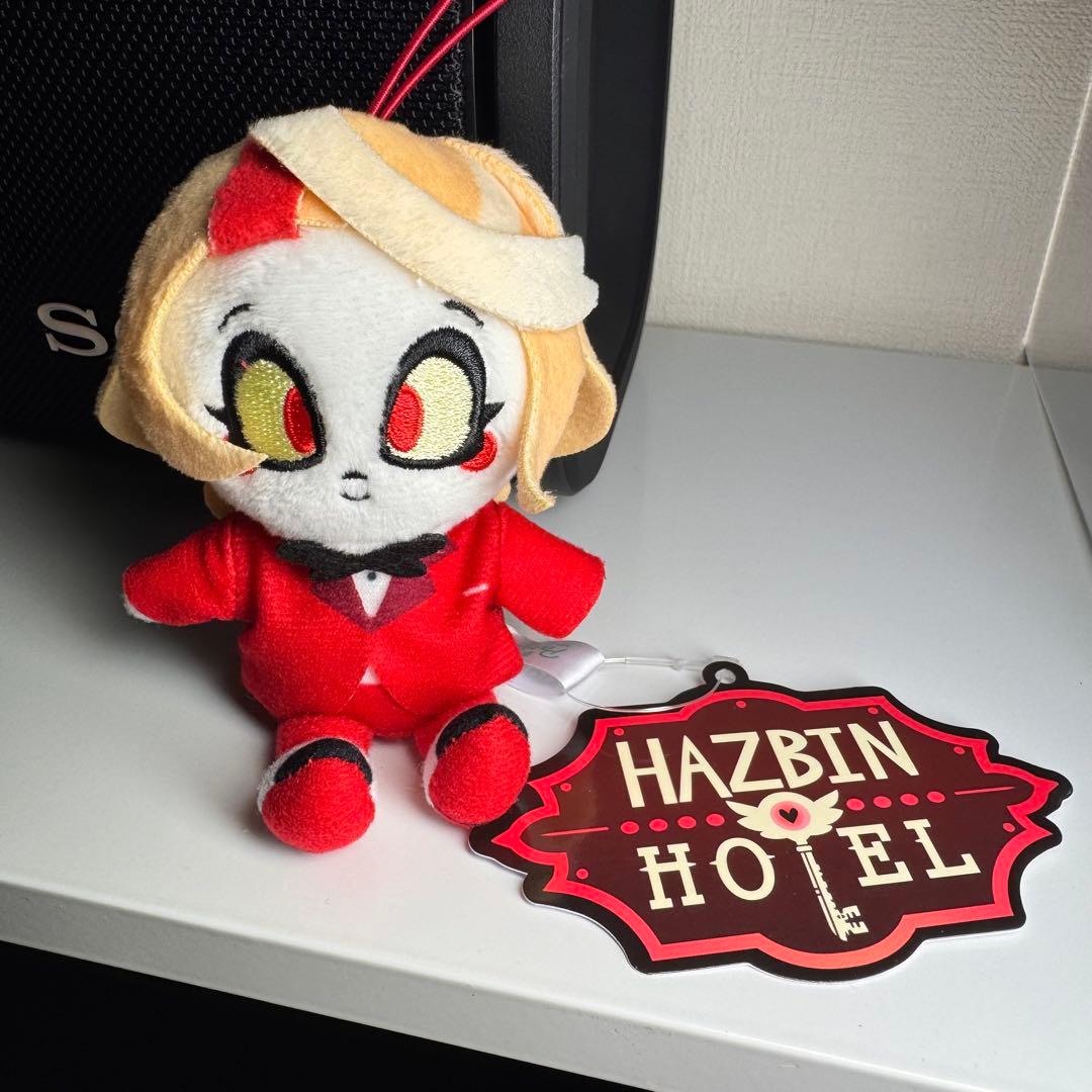 ラウンドワン限定 ハズビン・ホテルへようこそ おすわりマスコット