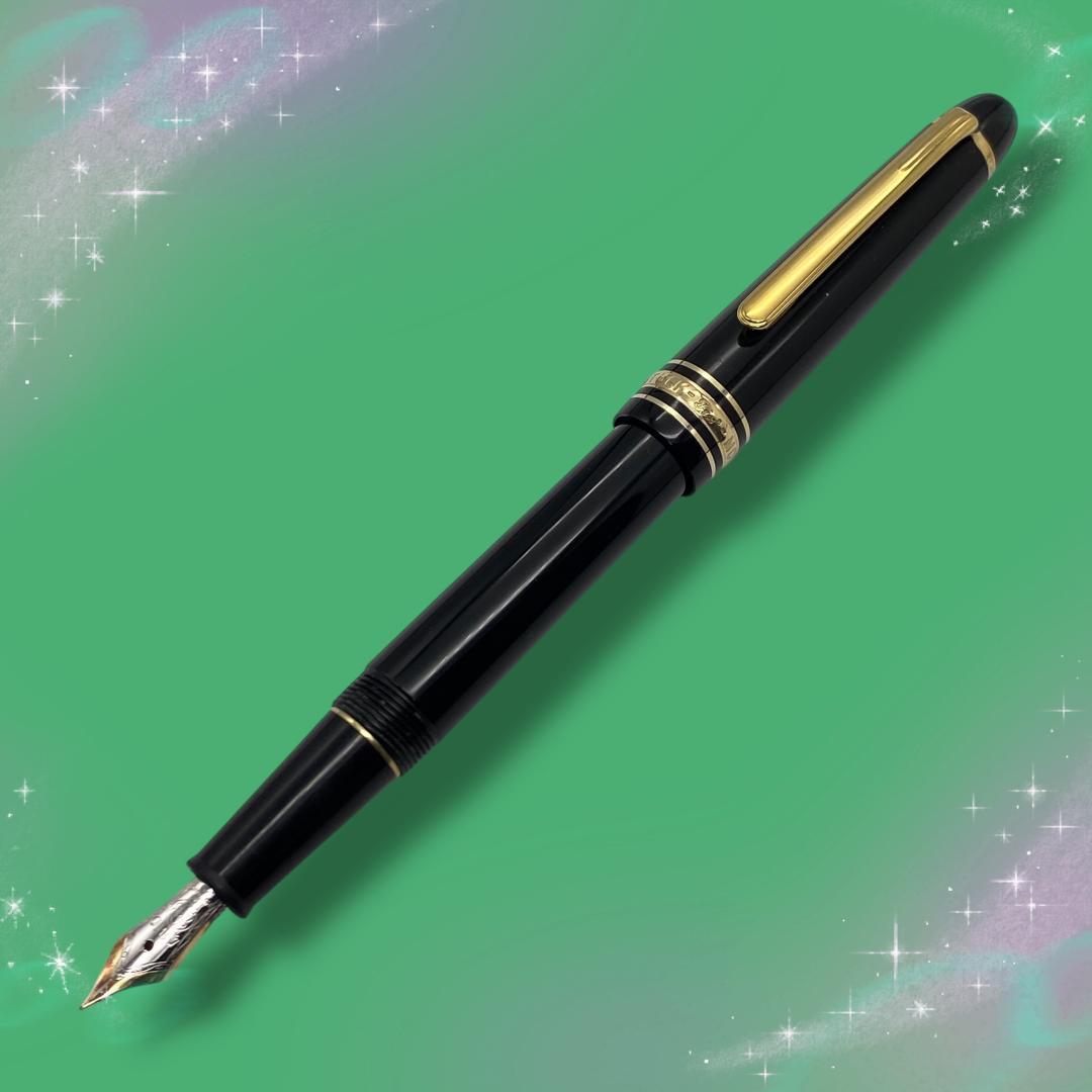 《美品》 モンブラン マイスターシュテュック 万年筆 クラシック ペン先14K