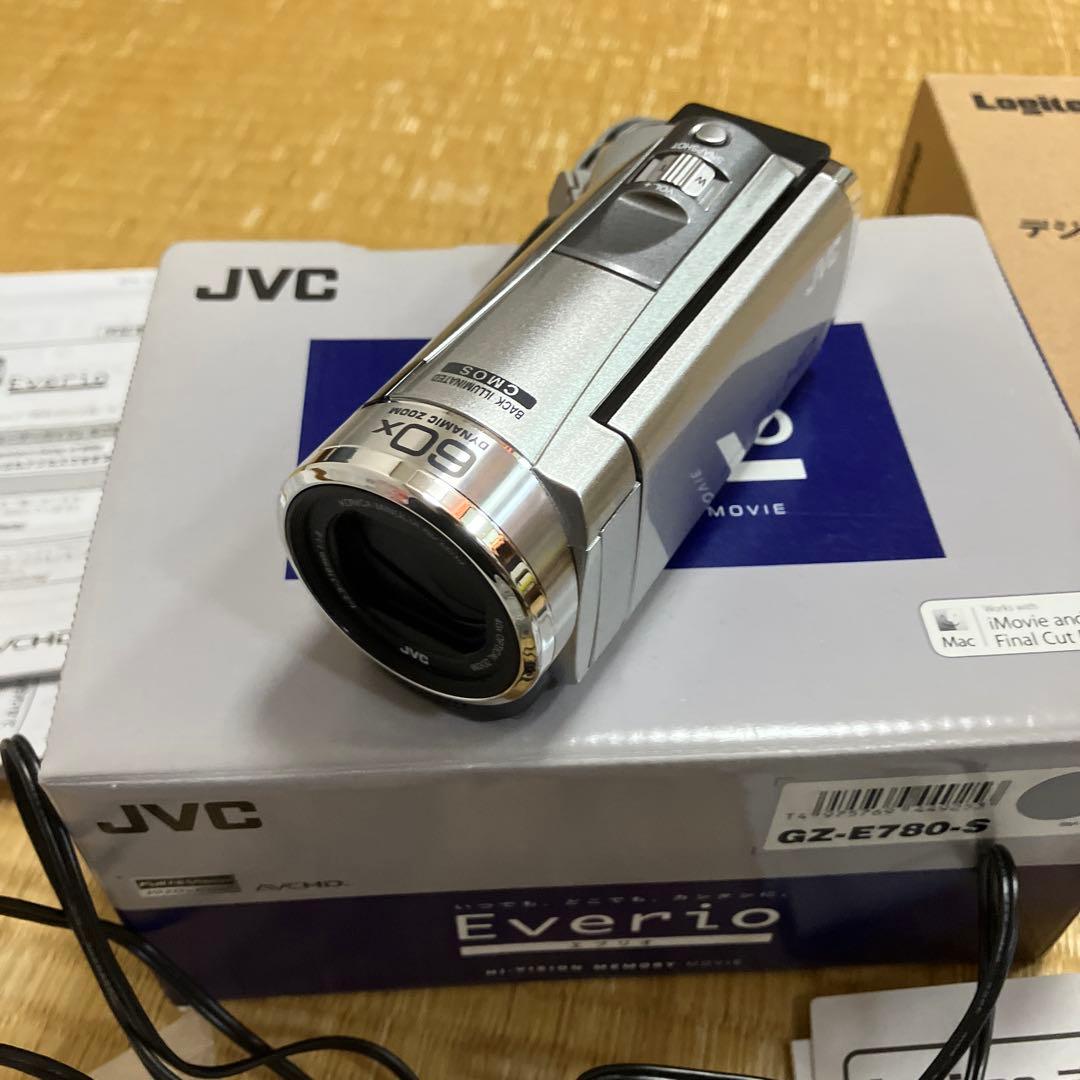 井*美様 JVC Everio GZ-E780-S ビデオカメラ 本体　おまけ付