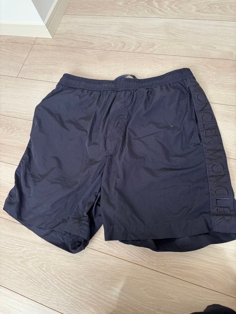 MONCLER ネイビー 水着　モンクレールPANTALONEBERMUDA MONCLER ネイビー 水着 モンクレールPANTALONEBERMUDA
