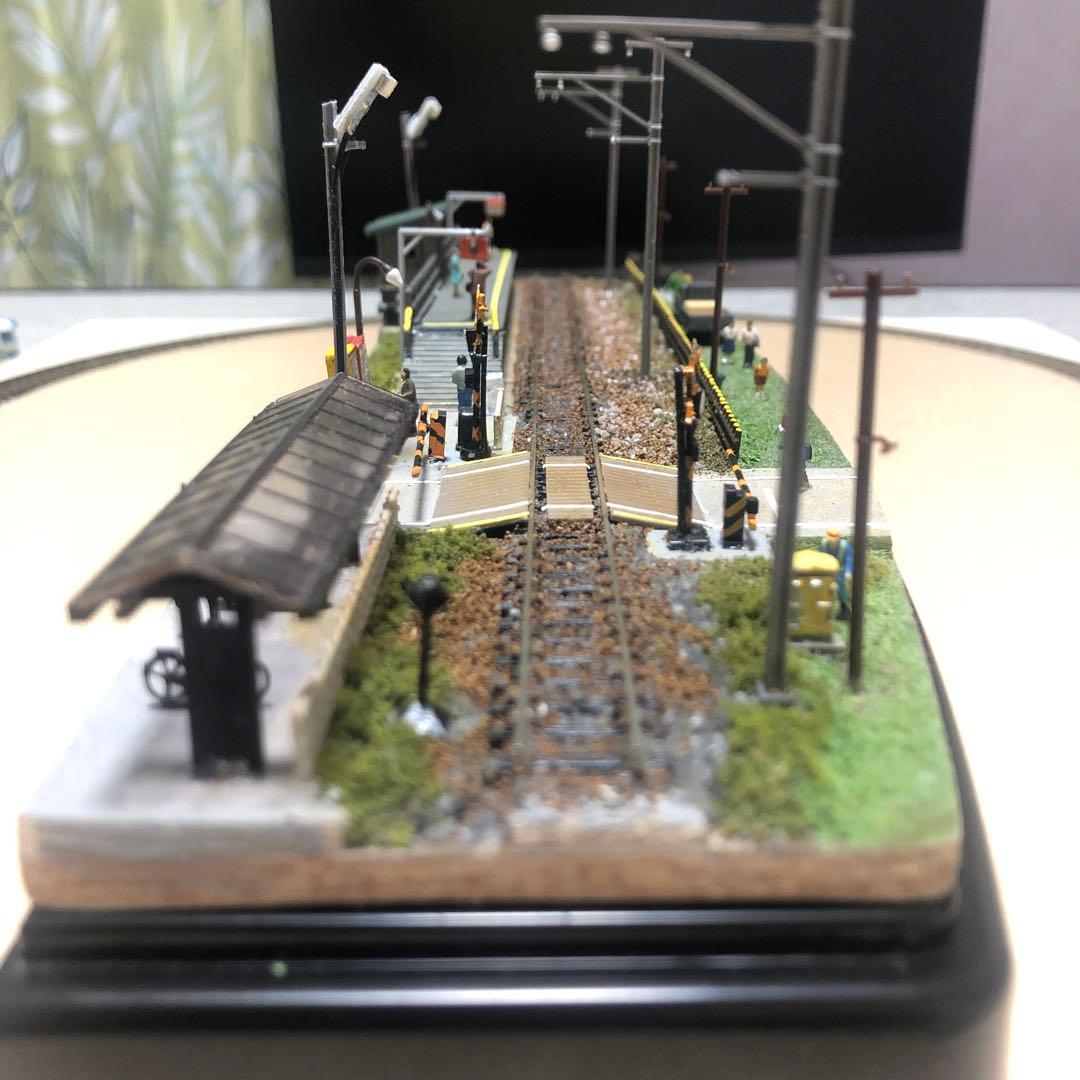 Nゲージ ローカル駅ジオラマ