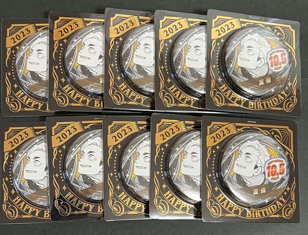 ハイキュー コレクション缶バッジ 宮侑 10点set