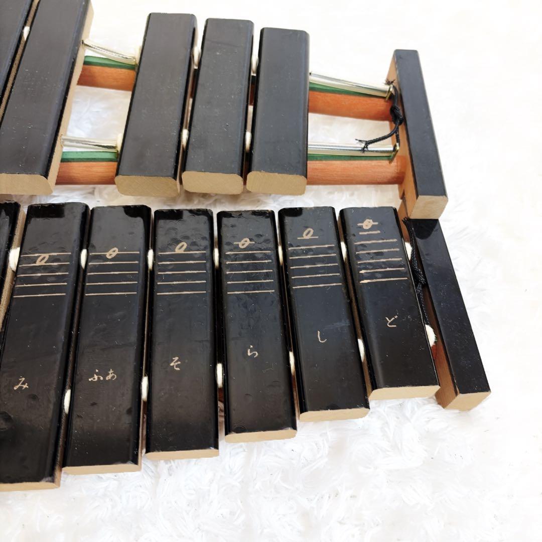 YAMAHA 卓上木琴 No.185 楽器 ヤマハ 木琴 30音 半音 - メルカリ