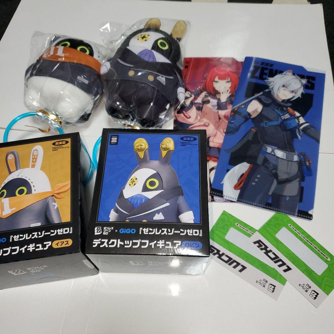 GIGO ゼンレスゾーンゼロ ゼンゼロ フィギュア ぬいぐるみ イアス