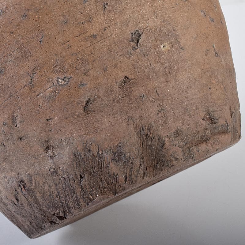 桂又三郎極め 室町初期 古備前 直線文壺水指 龍村光峯 宝