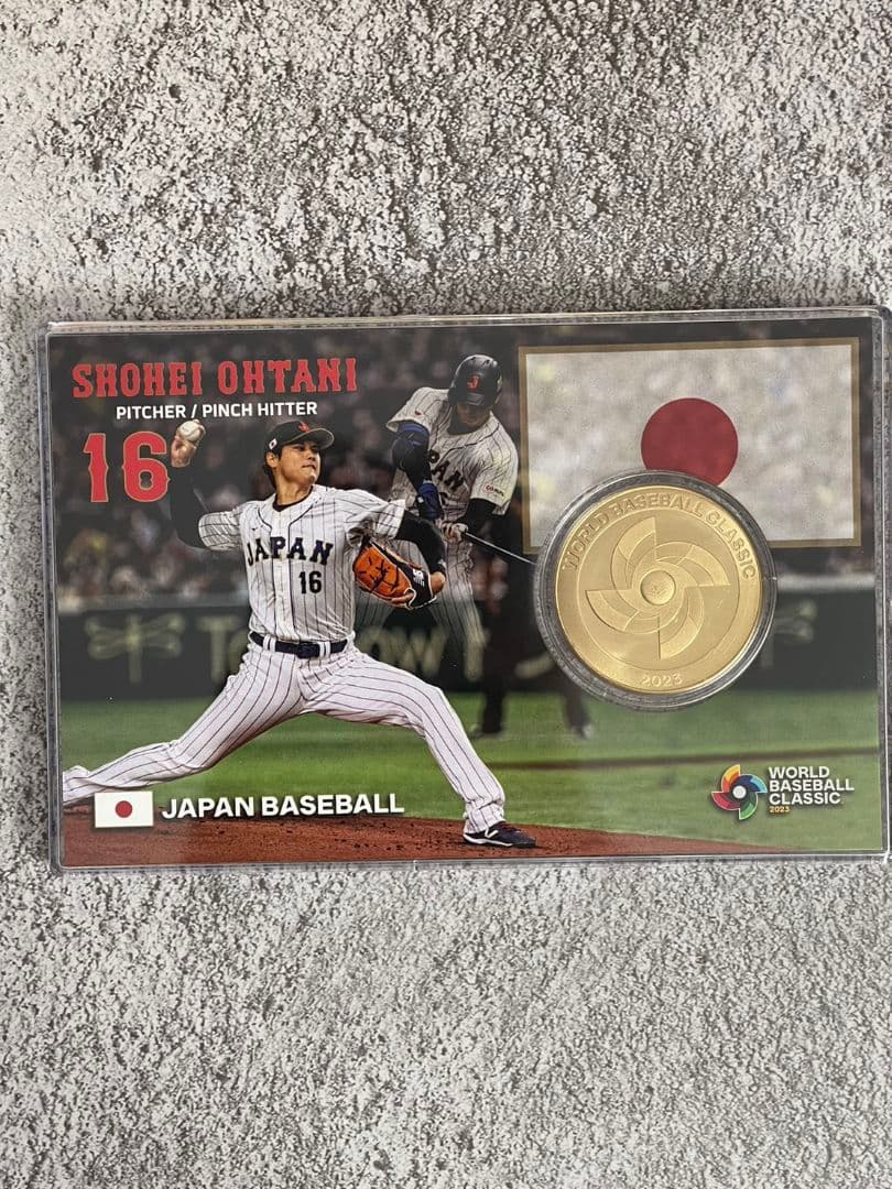 激レア！】大谷翔平2023年WBC優勝記念限定コインカード