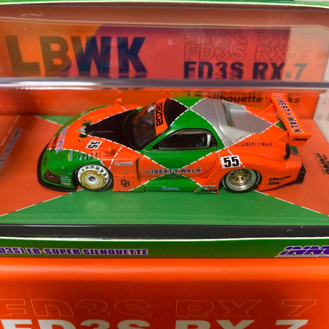 MDX限定inno64☆LBWK RX-7 FD3S LBスーパーシルエット - メルカリ