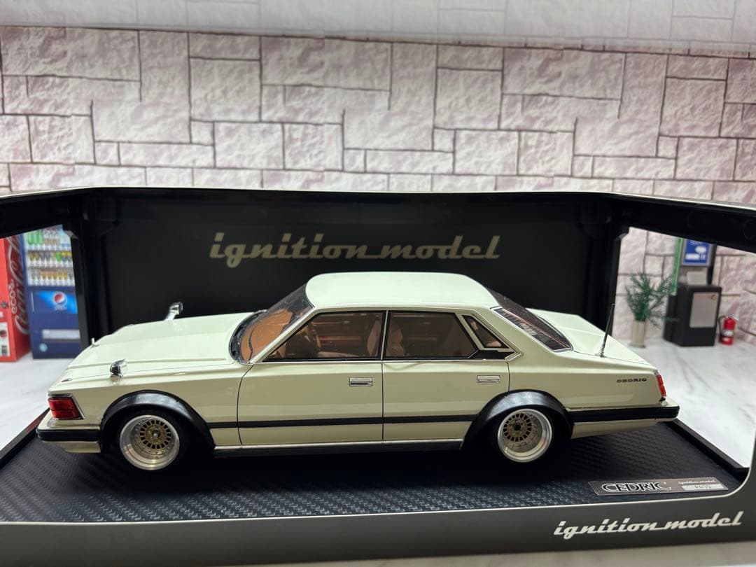 1/18ミニカー IG 430セド　深リムスーパーワイドフェンダーカスタム