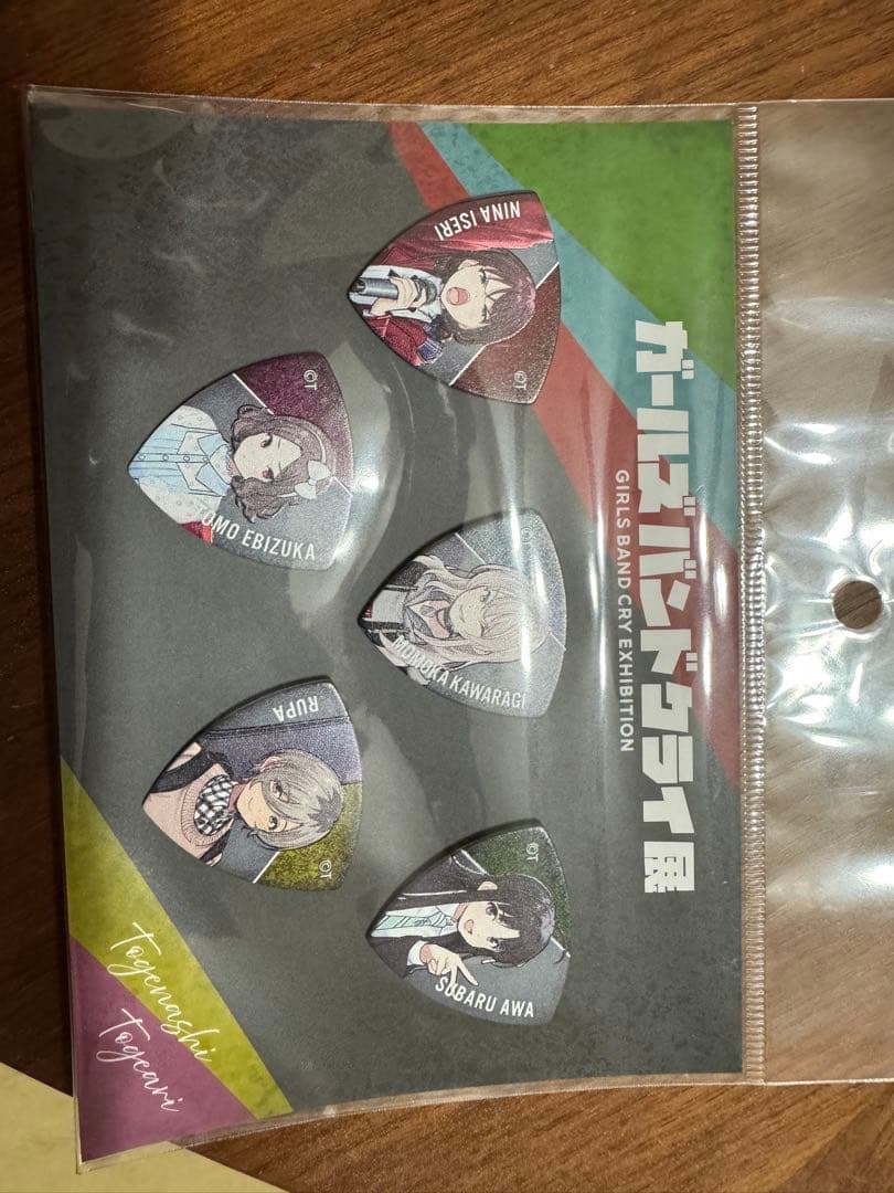 ガールズバンドクライ展 オリジナルステンレスボード トゲナシトゲアリ