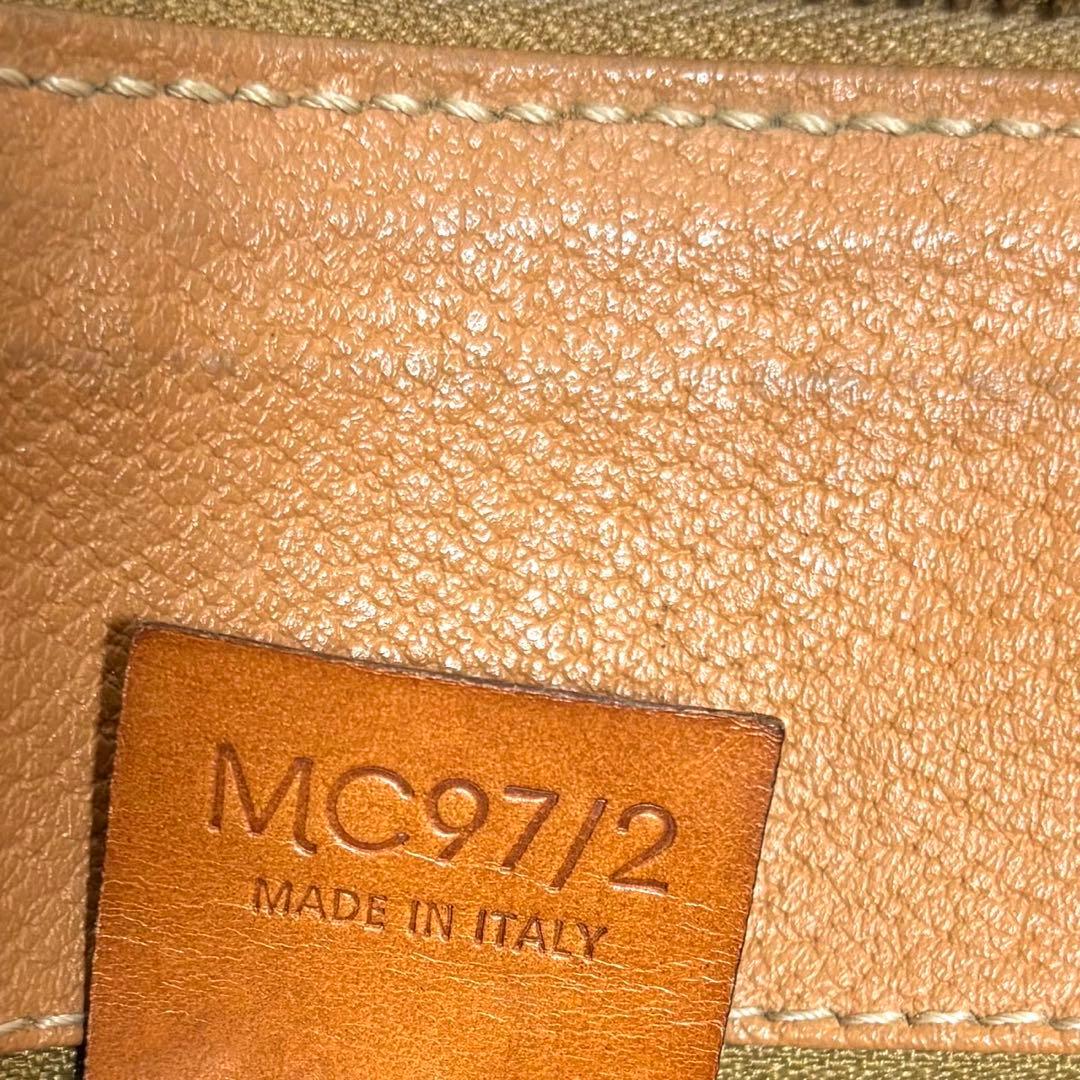 【美品】セリーヌ　ハンドバッグ　ミニボストン　PVC レザー　マカダム　ロゴ金具