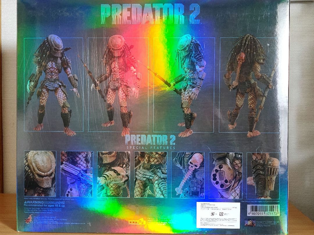 ホットトイズ プレデター2：バトルダメージバージョン