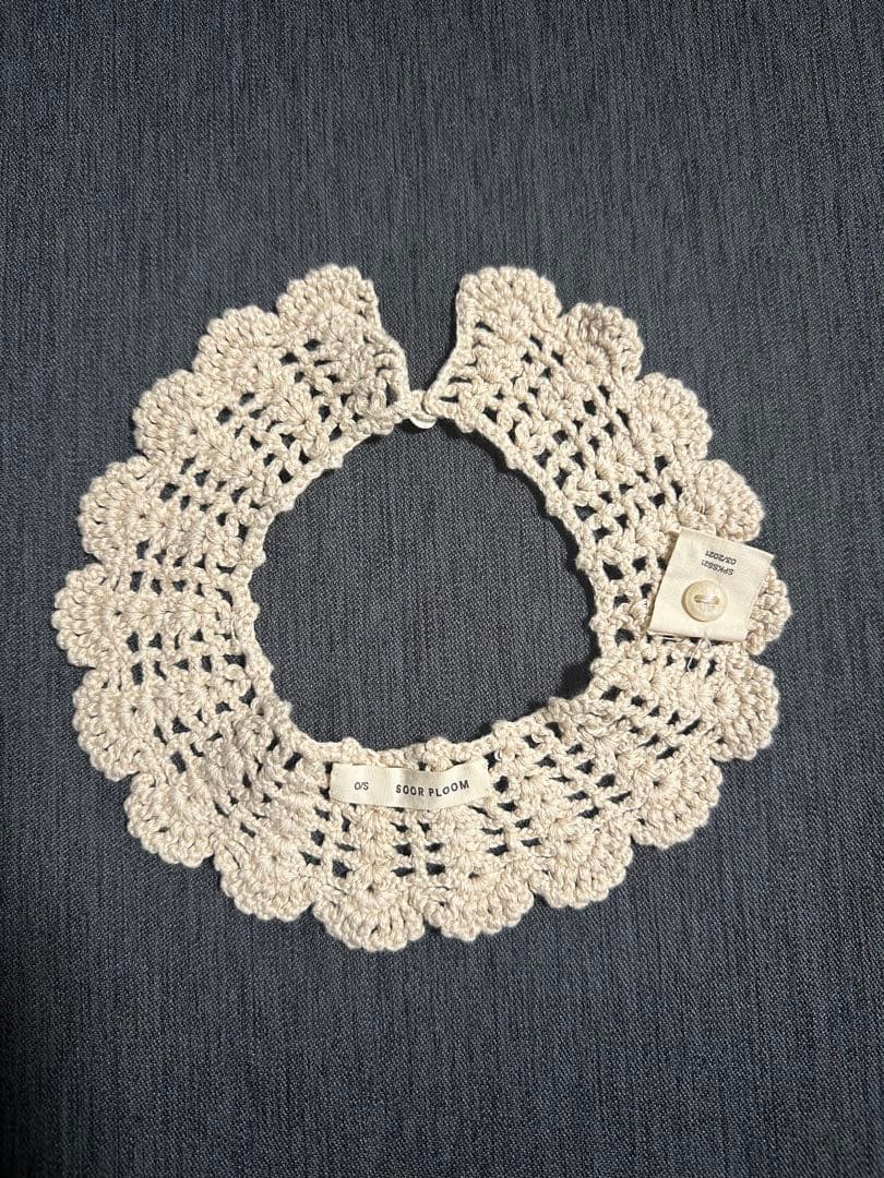 soor ploom Crochet Collar つけ襟 - メルカリ