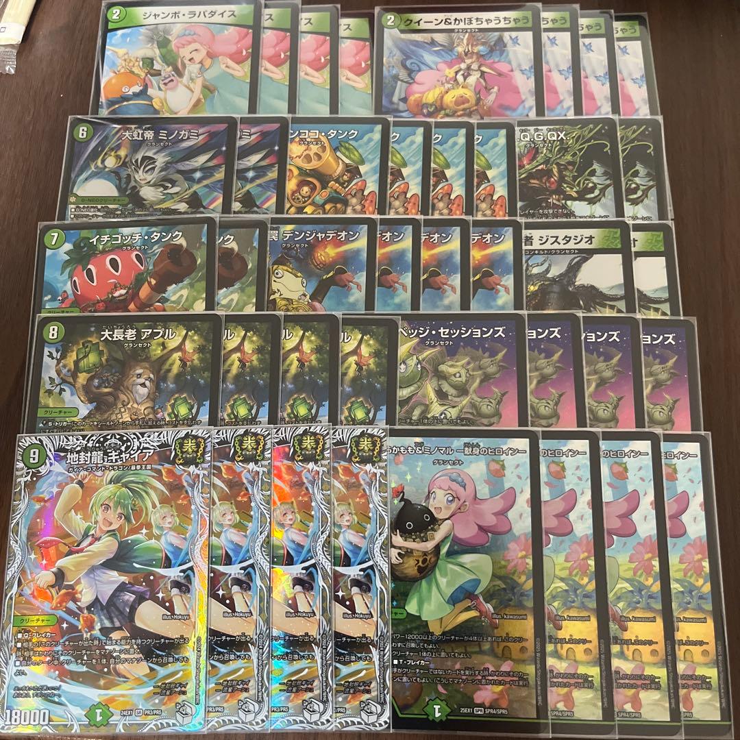 デュエルマスターズ　緑単キャベッジ　緑単キャベツ　CS優勝構築