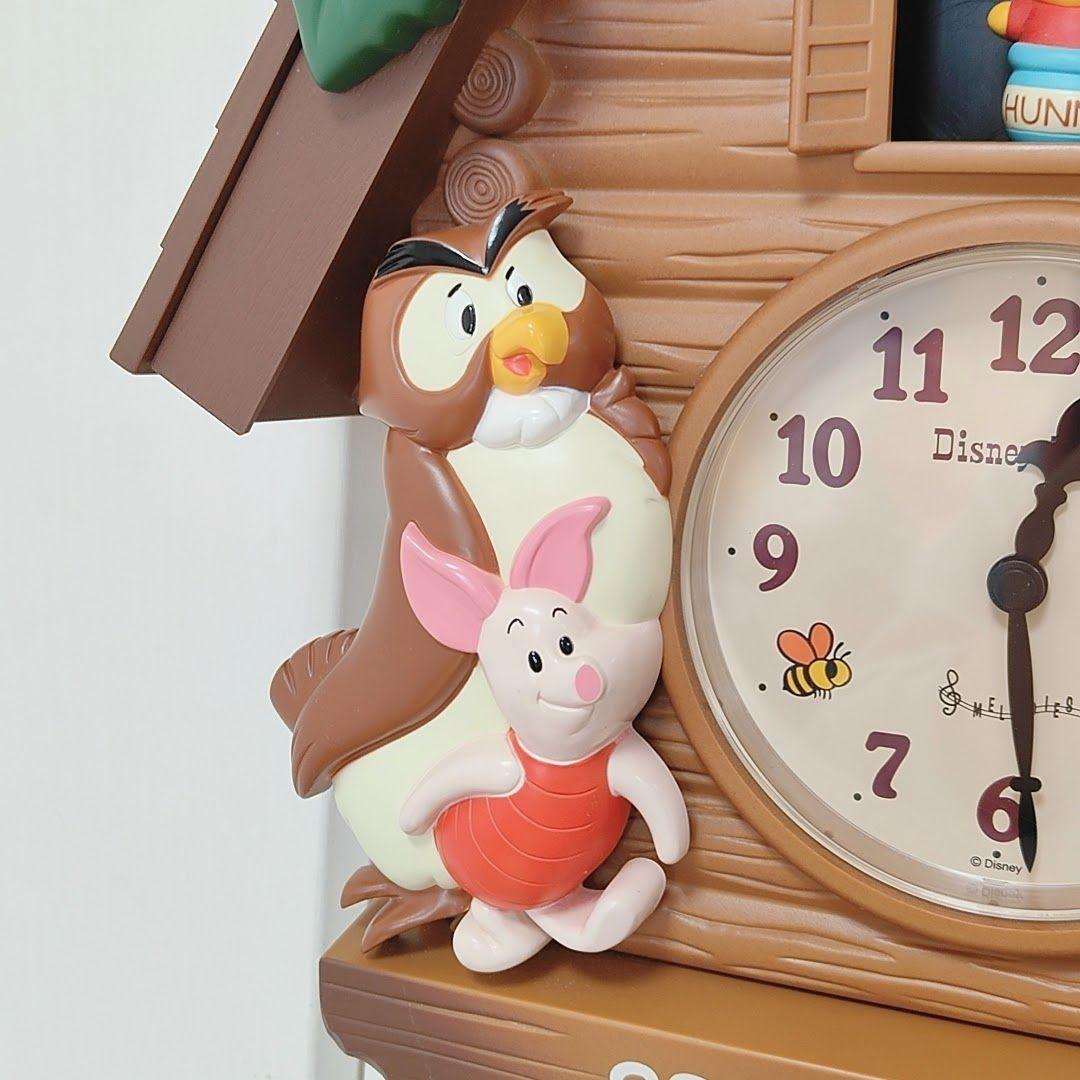 ★美品★動作確認済み＊プーさん＊振り子時計＊廃盤品