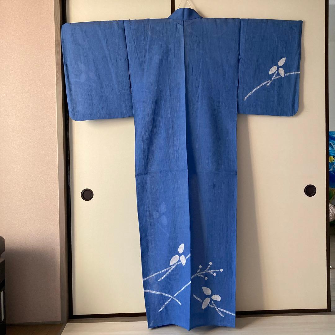 藤井絞り麻の浴衣